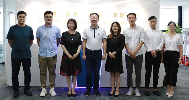 k8.com投资集团应邀赴数海信息集团开展合作交流